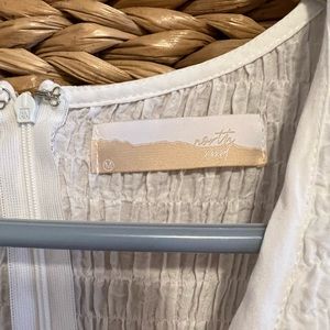 White dress / graduation-bridal dress